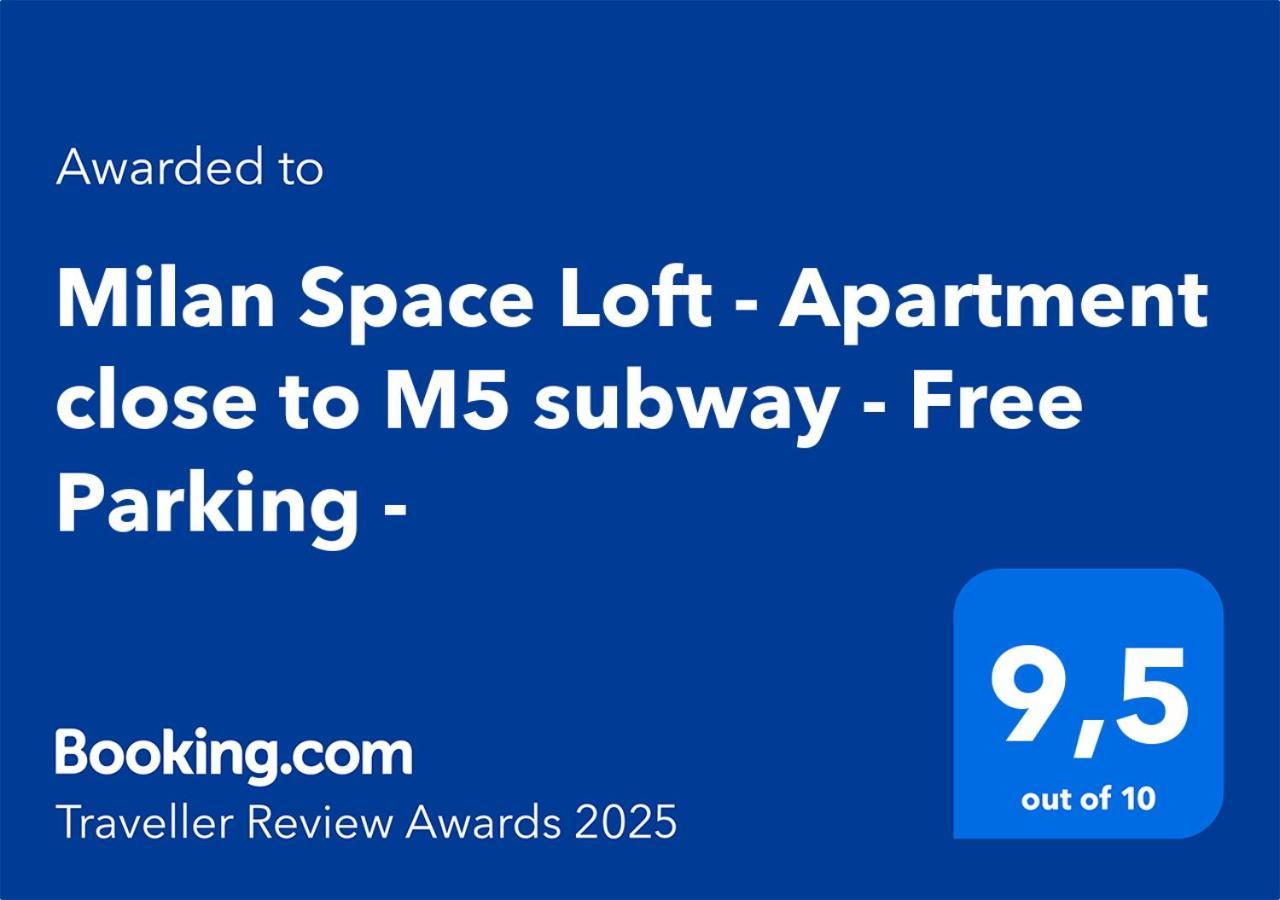Milan Space Loft - Apartment Close To M5 Subway - Free Parking - Sky & Netflix Tv Kültér fotó
